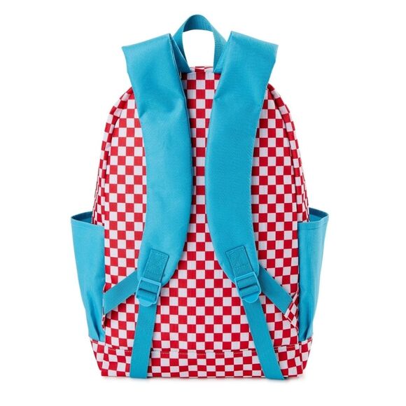 No Boundaries Women's Print Backpack Colorblock Checker Print - Picture 5 of 6